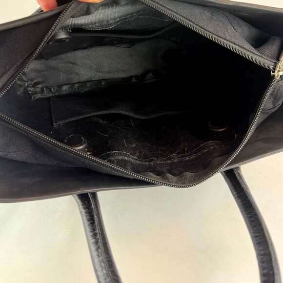 2025 O bag Classic Black Modular Tote – Italian Designer Handbag, Waterproof - Picture 9 of 10